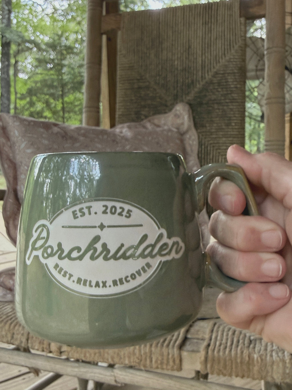 Porchridden Logo Mug