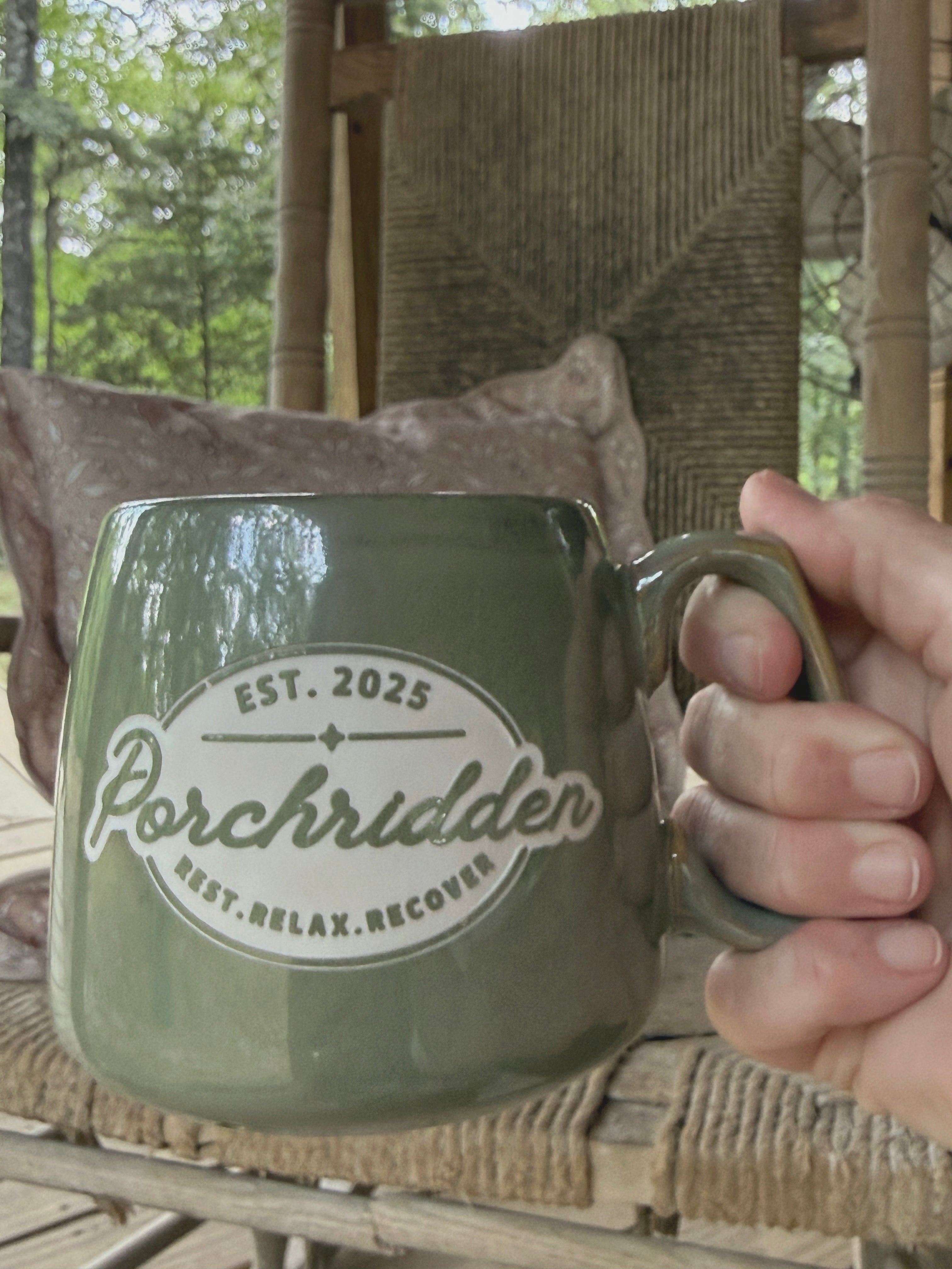 Porchridden Logo Mug