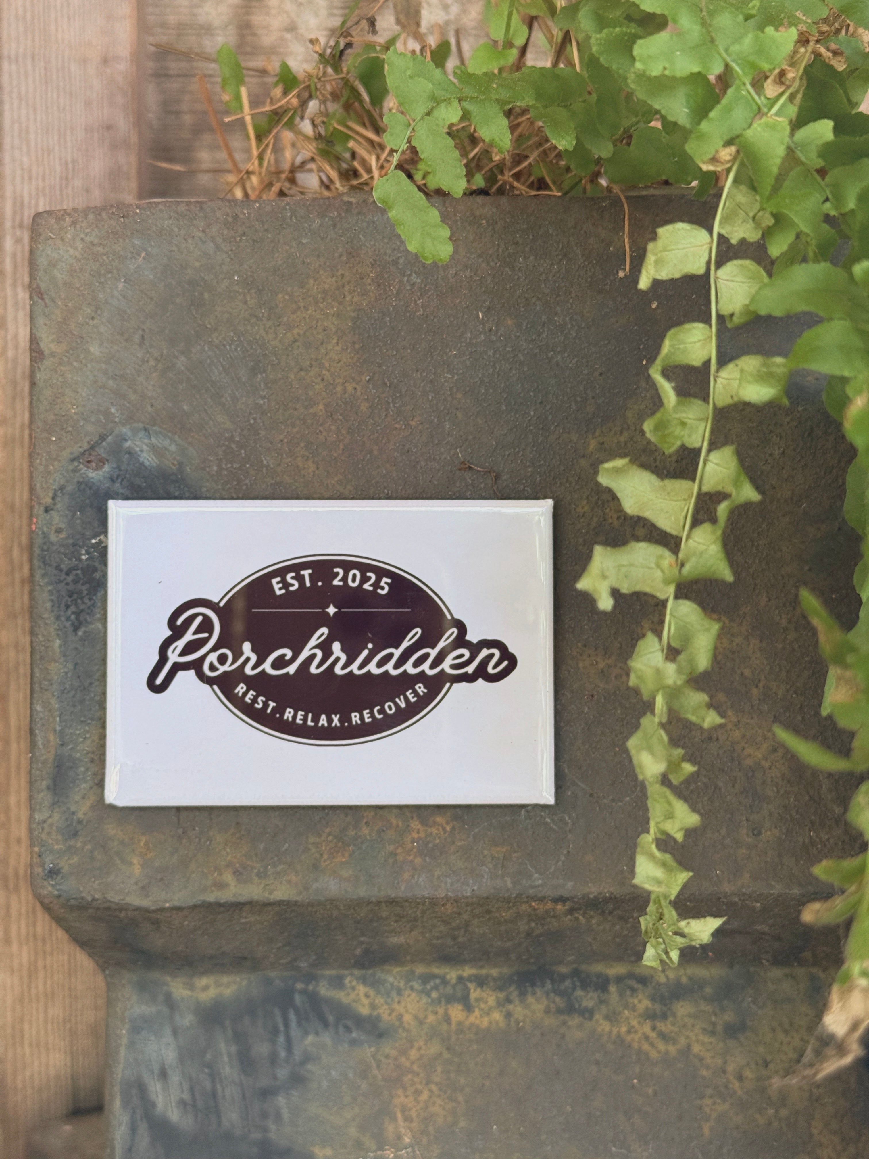 Porchridden Logo Magnet