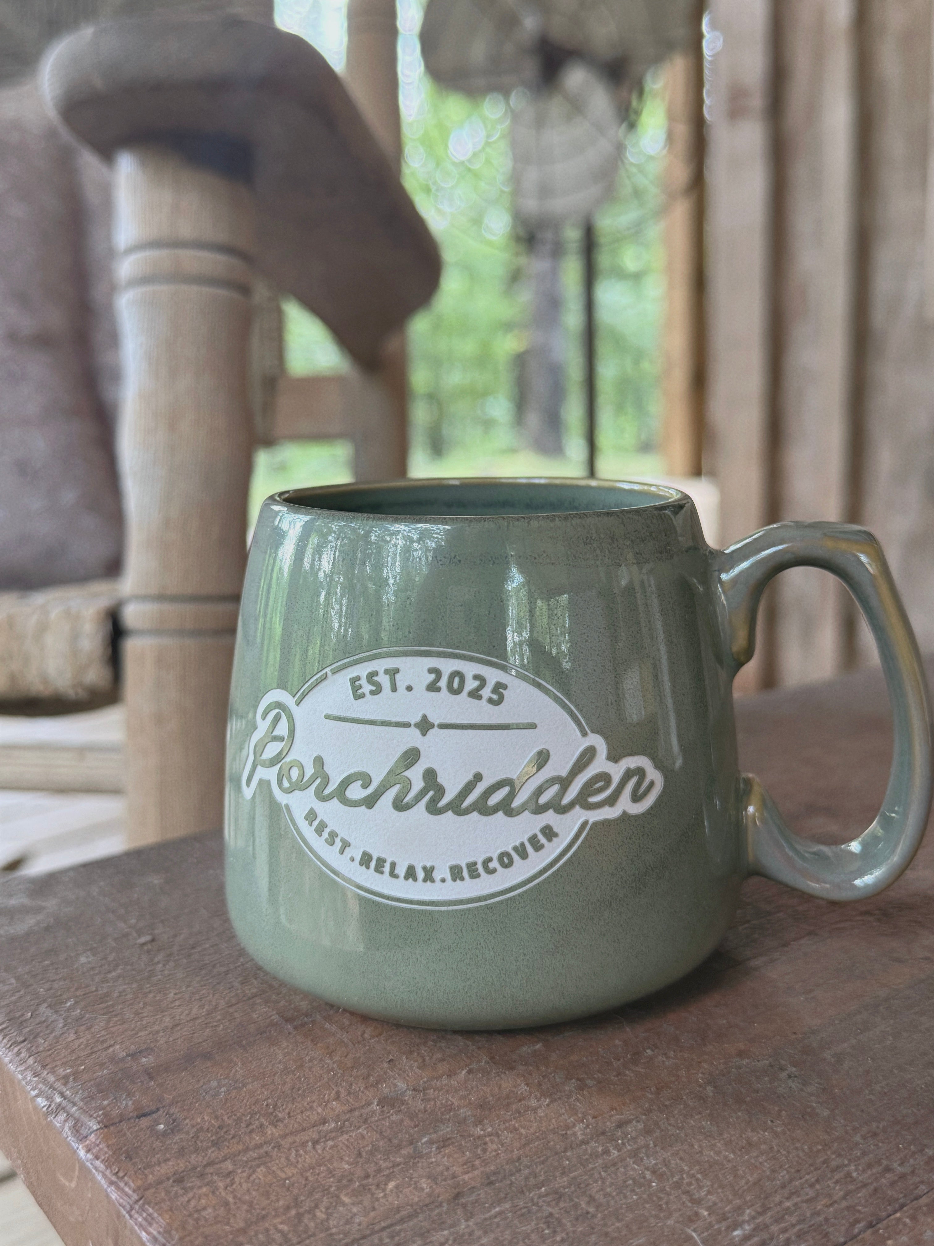 Porchridden Logo Mug